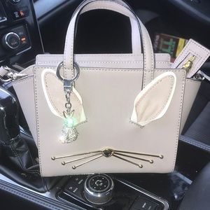 Kate Spade mini hayden bunny purse